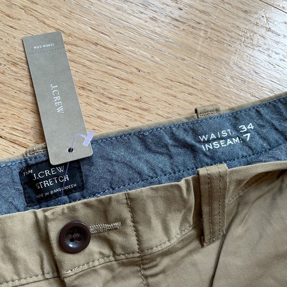 JCrew khaki shorts 7" stretch chino - Picture 6 of 8